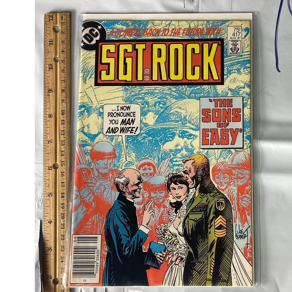 Sgt. Rock #417 Aug 1987 DC The Sons of‎ Easy Comic